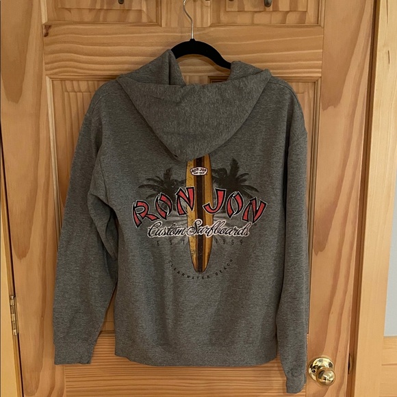 Ron Jon Charcoal Hoodie - Picture 3 of 3
